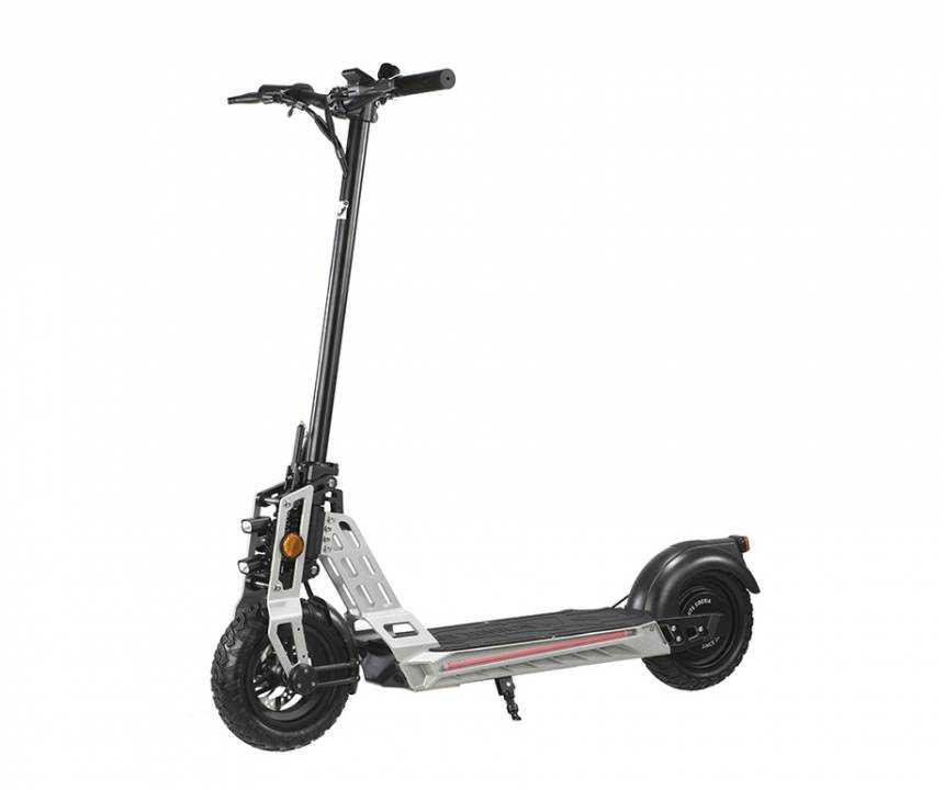 Электросамокат White Siberia (Белая Сибирь) TAIGA SILVER WINTER 800W