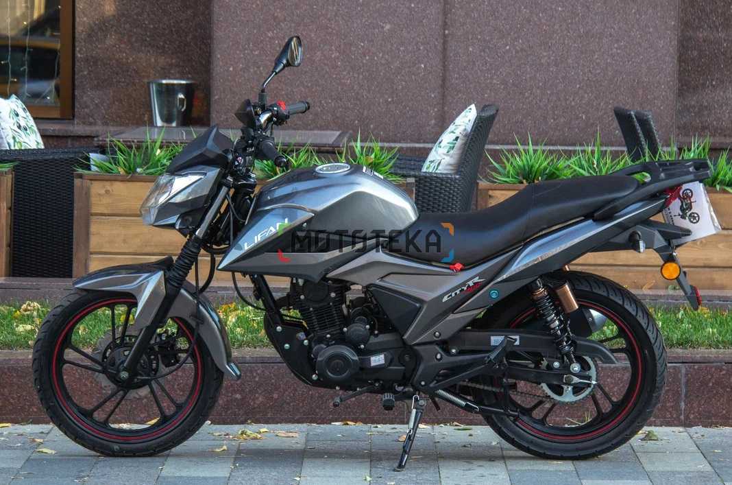 Мотоцикл дорожный Lifan (Лифан) LF175 - 2E серый с ПТС