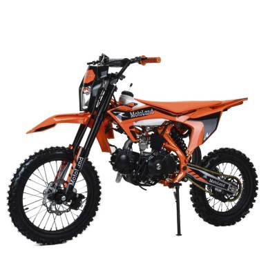 Питбайк MotoLand (Мотолэнд) SX 125 E 17/14 оранжевый