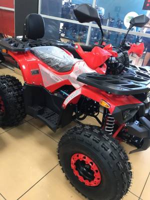 Квадроцикл детский HB - ATV 125 красный (машинокомплект)