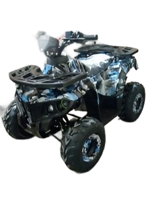 Квадроцикл детский ATV HAMMER 110 синий камуфляж (машинокомплект)