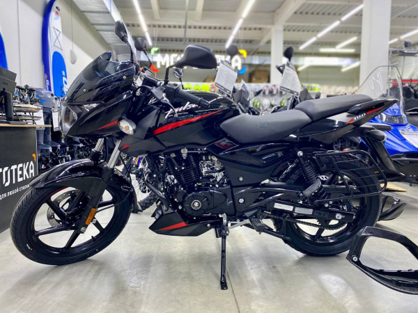 Мотоцикл дорожный BAJAJ (Баджадж) Pulsar 180 чёрный/красный с ПТС