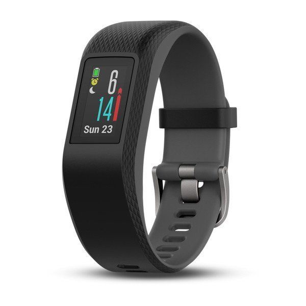 Браслет Garmin (Гармин) VIVOSPORT черный большой размер