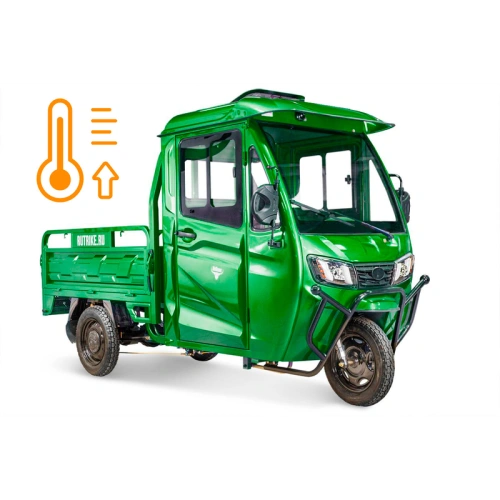 Грузовой электротрицикл Rutrike (Рутрайк) КАРГО Кабина обогрев 1500 60V1000W