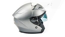 Шлем мото открытый GTX 278 (S) #1 Metal Titanium (2 визора)