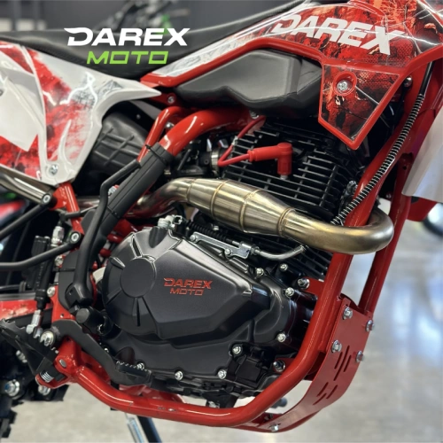 Мотоцикл кроссовый / эндуро Darex (Дарекс) ALGA 300 (RED) фото 7