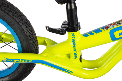 Велосипед 12" GTX (MotoLand) GOOFY (рама 5.7")  БЕГОВЕЛ (000077) (желтый) фото 5