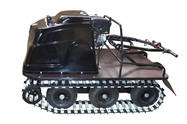 Всесезонный мотобуксировщик вездеход KOiRA (Койра) T 15 E. ДВС 15 л/с с электростартером. (Стеклопластиковый) | Мототека