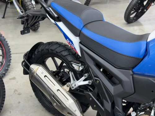 Мотоцикл кроссовый / эндуро Regulmoto (Регулмото) GTO 300 NB синий/белый с ПТС фото 4