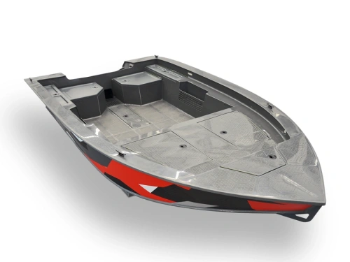 Лодка ПНД Navix (Навикс) R43 без консоли, румпельная фото 15