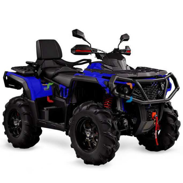 Квадроцикл AODES (Аодес) Pathcross ATV650L PRO EPS LCD двухместный синий с ПСМ | Мототека