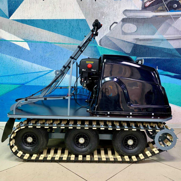 Всесезонный мотобуксировщик вездеход KOiRA (Койра) T 15. ДВС 15 л/с с ручным стартером. (Стеклопластиковый) | Мототека
