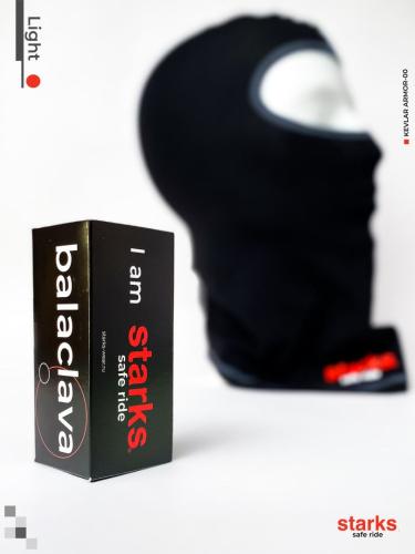 Подшлемник STARKS (Старкс) Light Чёрный/Серый фото 6 Подшлемник STARKS (Старкс) Light Чёрный/Серый фото 6