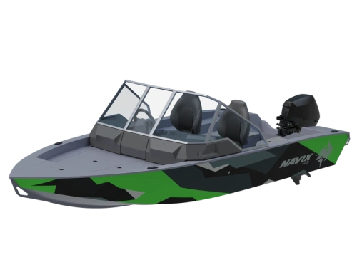 Лодка ПНД Navix (Навикс) C43 2 консоли фото 18