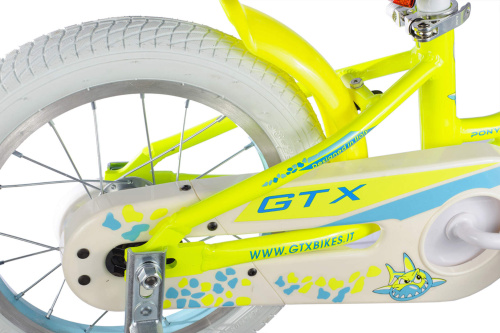 Велосипед 14" GTX (MotoLand) PONY (рама 7.8") (000072) (желтый) фото 2
