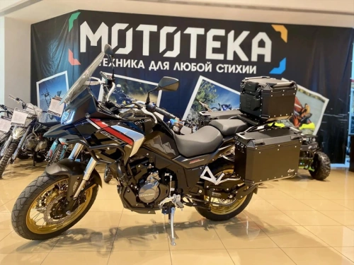 Мотоцикл дорожный CYCLONE (Циклон) RX600 ADV (SR600GY) чёрный с ПТС
