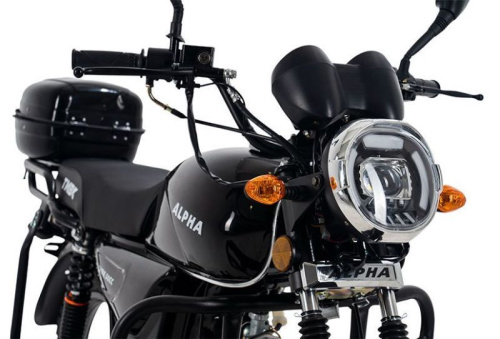 Мопед TMBK ALPHA 50 (110) Black фото 2