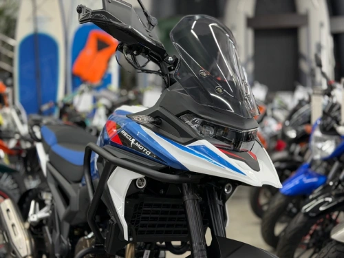 Мотоцикл кроссовый / эндуро Regulmoto (Регулмото) GTO 300 NB синий/белый с ПТС фото 7