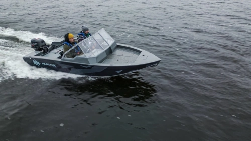 Лодка ПНД Navix (Навикс) C43 2 консоли фото 13