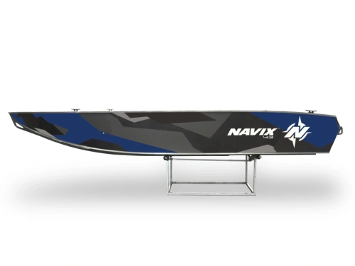 Лодка ПНД Navix (Навикс) R43 без консоли, румпельная фото 18