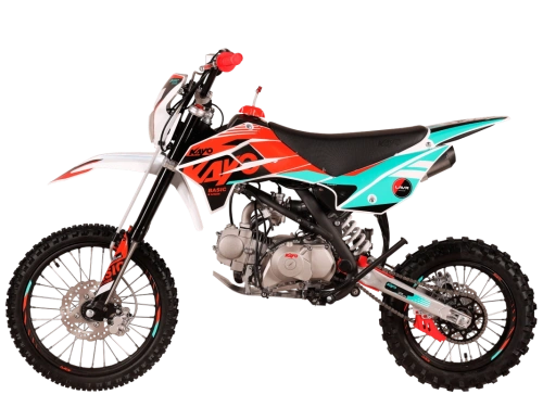 Питбайк KAYO (Кайо) BASIC K125EM 17/14 KRZ (механ. сцепл., эл. стартер 2026 г.)
