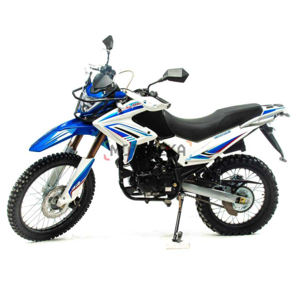 Мотоцикл кроссовый / эндуро MotoLand (Мотолэнд) XR250 ENDURO (172FMM - 5/PR250) белый с ПТС | Мототека