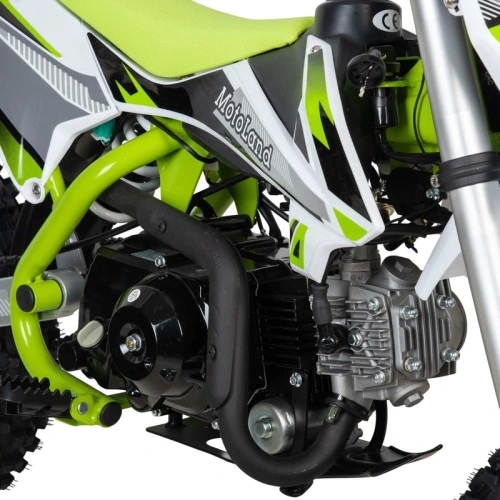 Питбайк MotoLand (Мотолэнд) SX 125 E 14/12 зелёный фото 11 Питбайк MotoLand (Мотолэнд) SX 125 E 14/12 зелёный фото 11