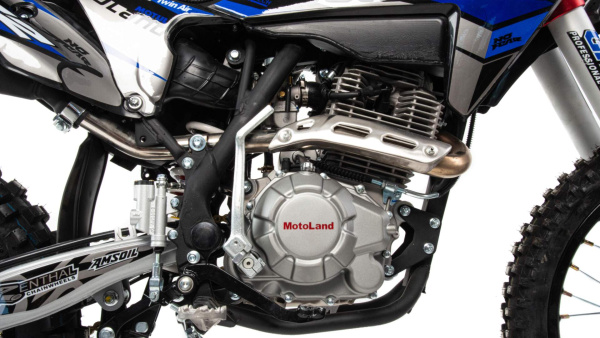 Мотоцикл кроссовый / эндуро MotoLand (Мотолэнд) XT300 HS (175FMM) (BB-300cc) синий | Мототека