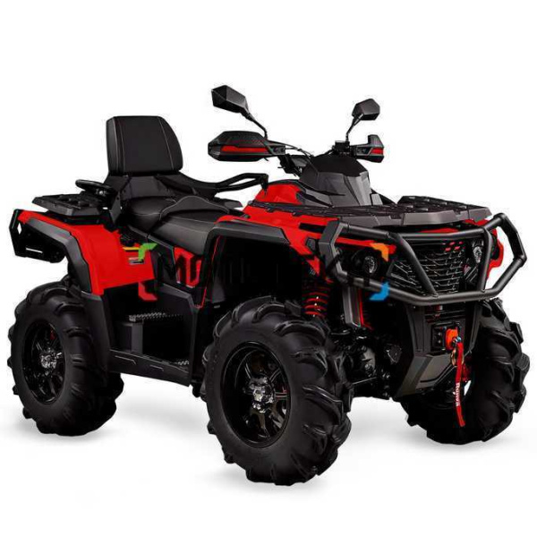 Квадроцикл AODES (Аодес) Pathcross ATV800L PRO EPS LCD двухместный красный с ПСМ | Мототека