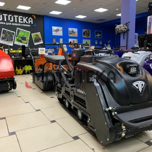 Мотобуксировщик Тофалар 500 с модулем Тягач стандарт. 15 л.с.. катковая фото 8