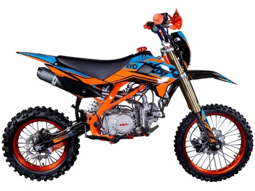 Питбайк KAYO (Кайо) EVOLUTION YX140EM 17/14 KRZ (механ. сцепл., эл. стартер 2026 г.)