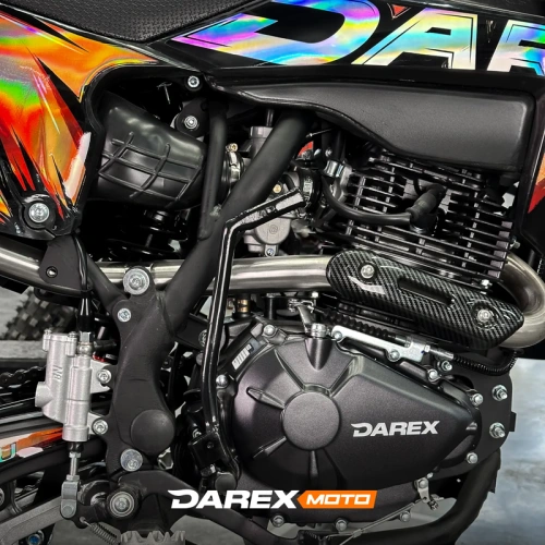 Мотоцикл кроссовый / эндуро Darex (Дарекс) MATAY 300 (orange/black) (черный/оранжевый) фото 3