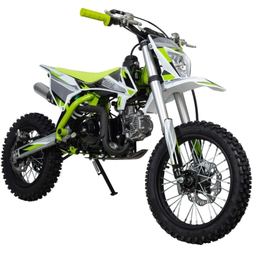 Питбайк MotoLand (Мотолэнд) SX 125 E 14/12 зелёный фото 3 Питбайк MotoLand (Мотолэнд) SX 125 E 14/12 зелёный фото 3