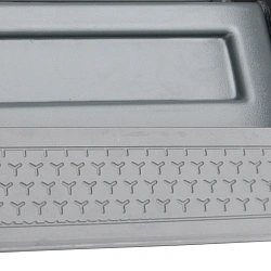 Противоскользящая фрезеровка планшерей для Лодки Navix R43