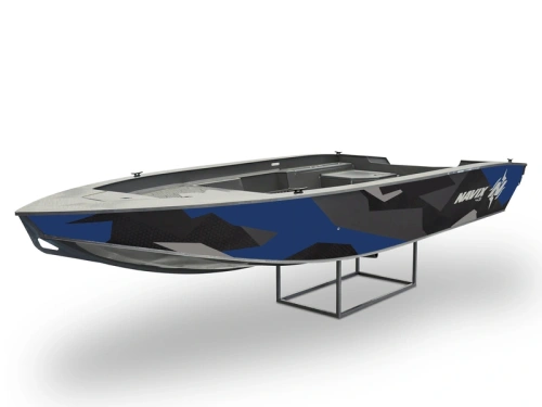 Лодка ПНД Navix (Навикс) R43 без консоли, румпельная фото 21