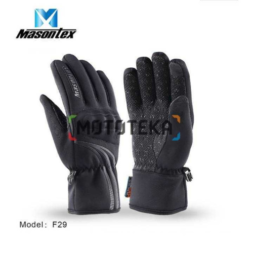 Мотоперчатки Masontex (Масонтекс) F29 чёрный (L) Мотоперчатки Masontex (Масонтекс) F29 чёрный (L)