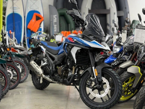 Мотоцикл кроссовый / эндуро Regulmoto (Регулмото) GTO 300 NB синий/белый с ПТС