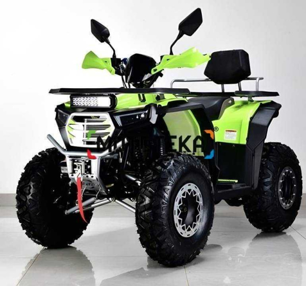 Квадроцикл ATV HAMMER 200 чёрный/синий (машинокомплект) | Мототека