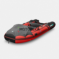 Лодка ПВХ GLADIATOR (Гладиатор) E 450 PRO красный/чёрный