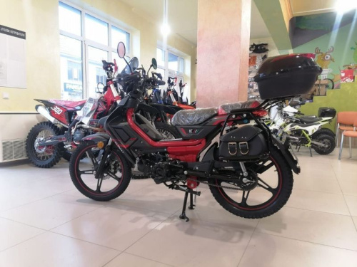 Мопед Скутеретта FXMOTO (ФХМото) RATO 50 (110) синий фото 3