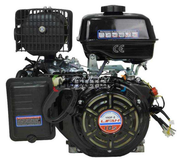 Двигатель LIFAN (Лифан) 192F - 2 D25 катушка 7 Ампер