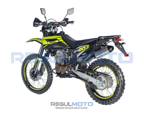 Мотоцикл кроссовый / эндуро Regulmoto (Регулмото) Sport - 003 PR 300 6 передач жёлтый/чёрный с ПТС фото 10
