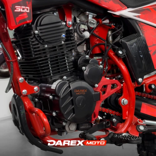 Мотоцикл кроссовый / эндуро Darex (Дарекс) Timer 300 Red (красный) фото 6 Мотоцикл кроссовый / эндуро Darex (Дарекс) Timer 300 Red (красный) фото 6