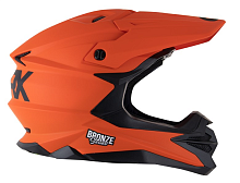 Шлем мото кроссовый Sparx (Спаркс) Fenix (JK6803) оранжевый матовый L