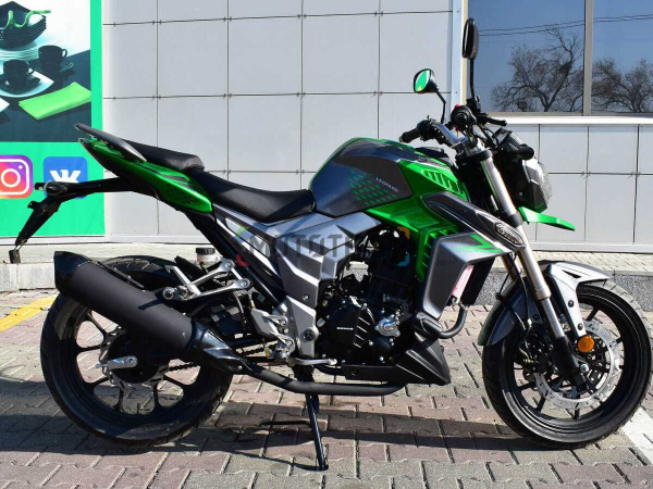 Мотоцикл дорожный Regulmoto (Регулмото) T - Leopard 300 зелёный с ПТС | Мототека