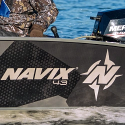 Ламинированная бортовая графика для Лодки Navix R43