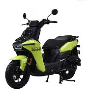 Скутер MotoLand (Мотолэнд) CRICKET 150 (WY150-5D) зелёный с ПТС