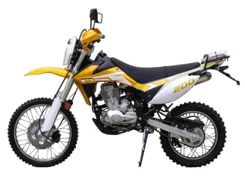 Мотоцикл кроссовый / эндуро Racer (Рейсер) RC200GY - C2 Enduro желтый с ПТС фото 2 Мотоцикл кроссовый / эндуро Racer (Рейсер) RC200GY - C2 Enduro желтый с ПТС фото 2