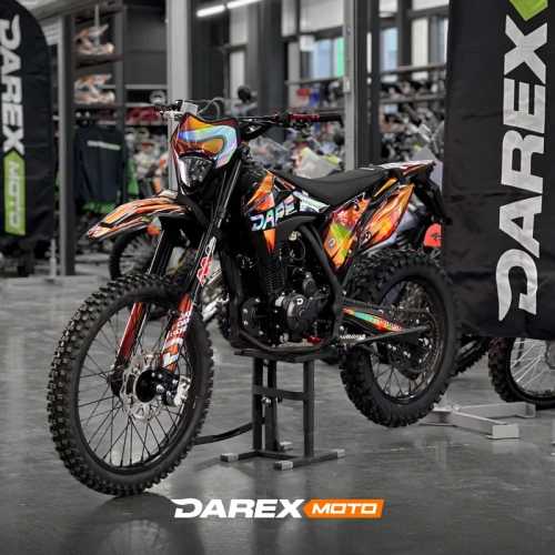 Мотоцикл кроссовый / эндуро Darex (Дарекс) MATAY 300 (orange/black) (черный/оранжевый)