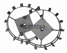 Грунтозацеп Huter (Хутер) 540/90 для GMC - 5.5,GMC - 6.5,GMC - 6.8,GMC - 7.0 для окучивания (вал 25 мм) (комп. 2 шт.)